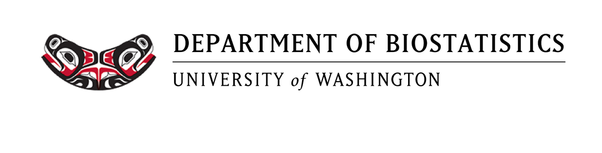 UW logo for Biostatistics dept